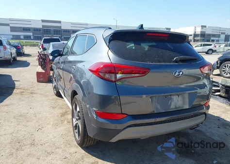 2017 Hyundai Tucson Limited from USA, damaged, VIN KM8J33A27HU370102